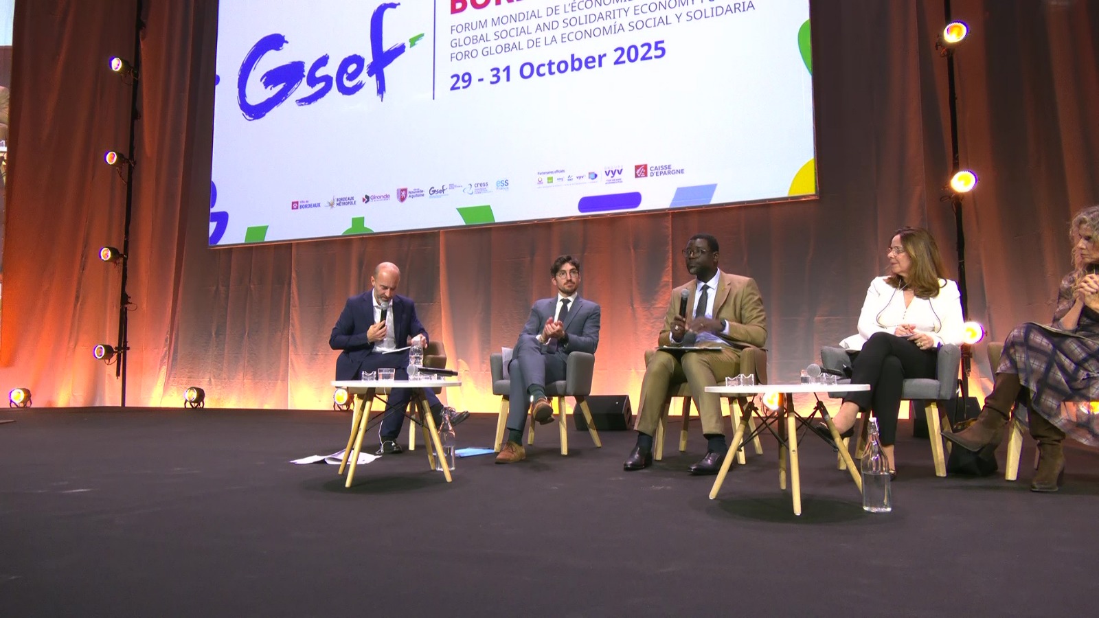 FORUM MONDIAL DE L'ÉCONOMIE SOCIALE ET SOLIDAIRE (GSEF) – BORDEAUX, 29–31 OCTOBRE 2025