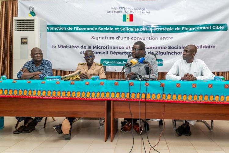 Partenariat stratégique pour renforcer l'Économie Sociale et Solidaire à Ziguinchor !